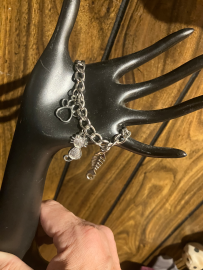 Silver Cat Purrfection Charm Bracelet